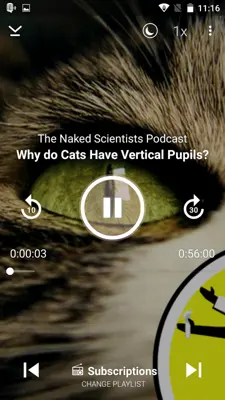 Podcast Player android App screenshot 3